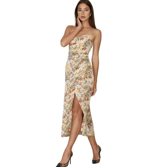 Reformation Kourtney Dress Countryside - Picture 1 of 9